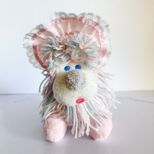 Disney Fluppy Dogs Puppies Kenner Wiggle Pup Plush Pink Blue Puppy Vintage 80s